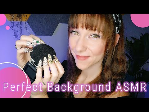 Background ASMR 🎤🎧😴 *mic scratching* mic brushing* tingles*