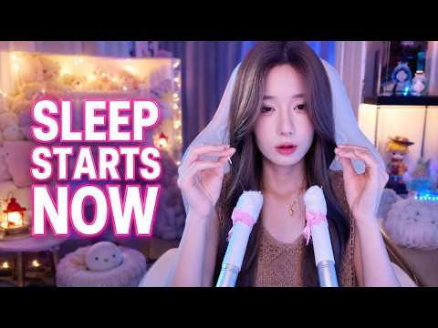 ASMR Fall Asleep Fast 😴 Deep Ear Cleaning & Soft Helicopter Sounds | 4Hr No Talking