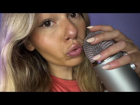 ASMR Kisses Directly On The Mic👄