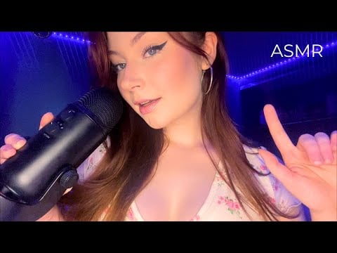 ASMR Clicky Inaudible Whispers, Mouth Sounds, Up Close Tingles