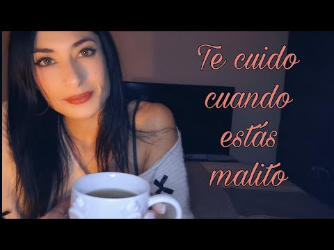 ASMR | Amiga viene a cuidarte cuando estás enfermo 🤧💗 Roleplay para relajarte y sentirte mejor 😴