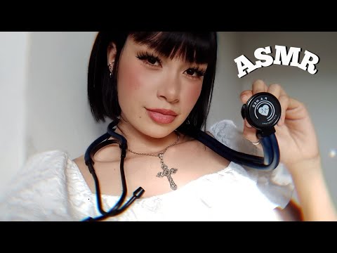 ASMR DOCTOR TREATING YOU WITH A SOFT VOICE AND MOUTH SOUNDS