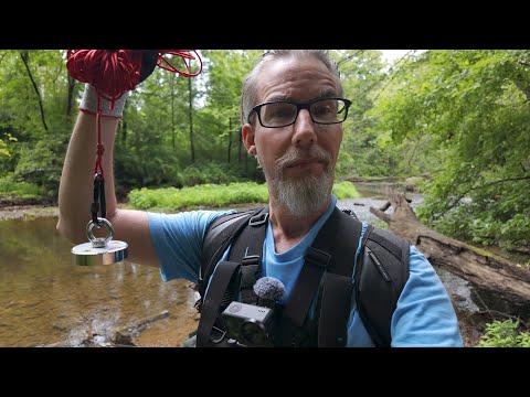 First Time Magnet Fishing (ASMR)