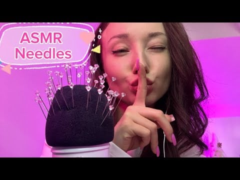 ASMR Needle Plucking & Scratching 🪡 (No talking)
