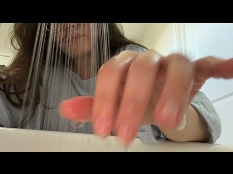 ASMR haircut - hair wash, styling, hand movements & liquid sounds + 