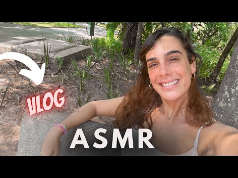 ASMR VLOG | CALORZÃO E PIQUENIQUE NO PARQUE COM AMIGA