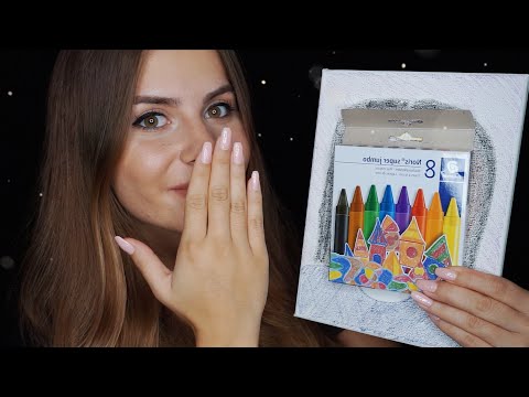 ASMR Ich Zeichne Dich Diesmal Wirklich 😳Scratching & Drawing | Dori ASMR