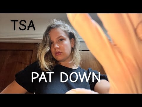 [ASMR] Fast & Aggressive TSA Pat Down (Latex Gloves)