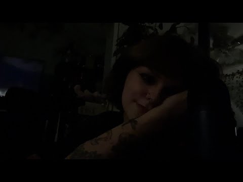 LOFI ASMR whispering to you + random triggers  ☾⋆∘˚✧˳°☆