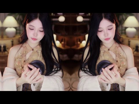 💗 ASMR Heartbeat & Gentle Mouth Sounds | Deep Relaxation with EnQi ASMR 💫