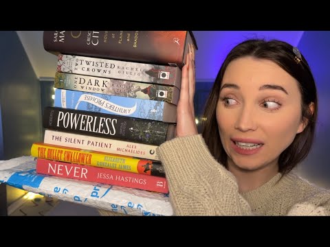 ASMR Book Haul!!! 📚 (Amazon, Indigo, Book Outlet, sub gift 💝)