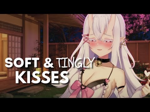 ASMR Soft & Tingly Kisses! 🤍 (Binaural) (3DIO)