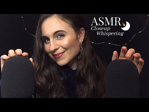 ASMR FRANCAIS 🌙 - Closeup whispering (Chuchotements proches du micro, Tk, Sk, breathing, ...)