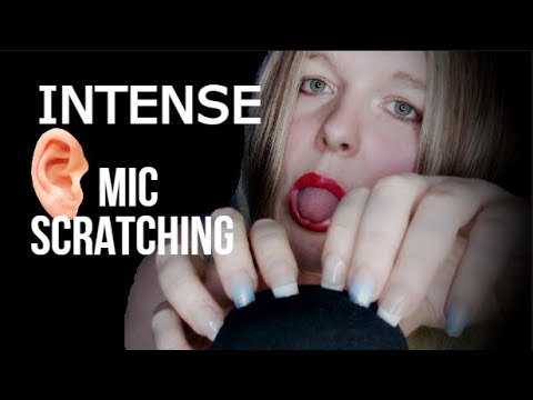 ASMR | Brain Massage INTENSE Mic Scratching (NO TALKING)
