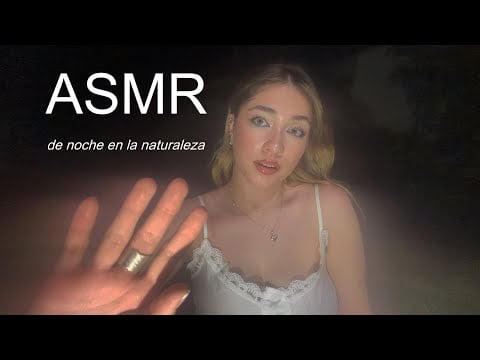 ASMR en la naturaleza de noche 🌌🌱 ASMR PARA DORMIR 💤 