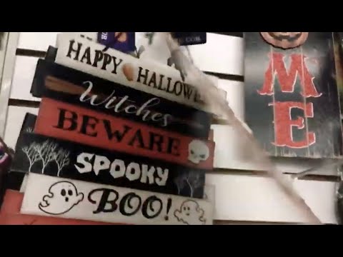 Fall Halloween Dollar Store ASMR No Talking 2