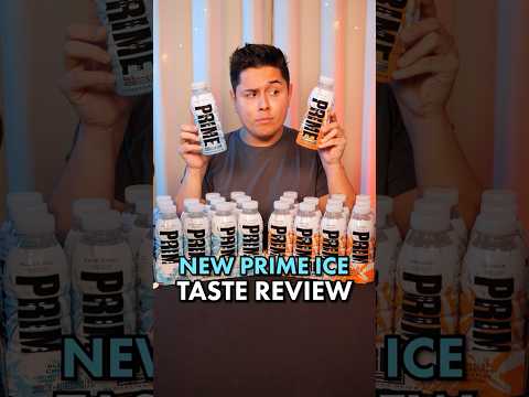 Is the New PRIME Ice Drink Good? ❄️ | #ASMR