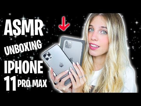 ASMR ABRIENDO EL IPHONE 11 PRO MAX (Unboxing)