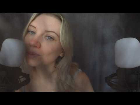 ASMR - Comforting Mixed Ear to Ear Whispers - Tickle and Touch You