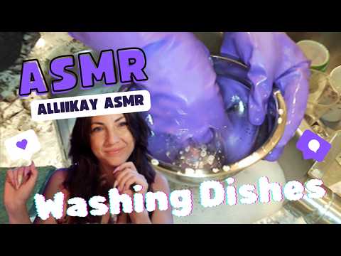 ASMR Squeaky dishes