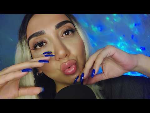 ASMR | Only Mouth Sounds and Hands on your Face ( Upclose/No Talking/Looped )