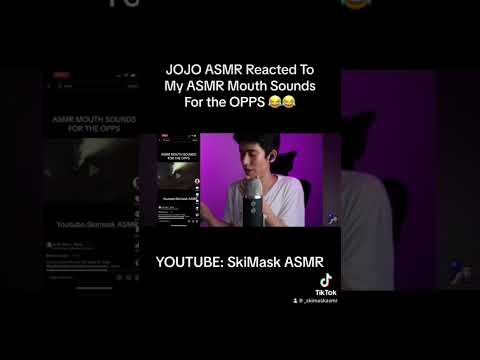 Im Jojo certified 🐐 yesssirrr #asmrsounds#asmr#jojoasmr#asmrmouthsounds