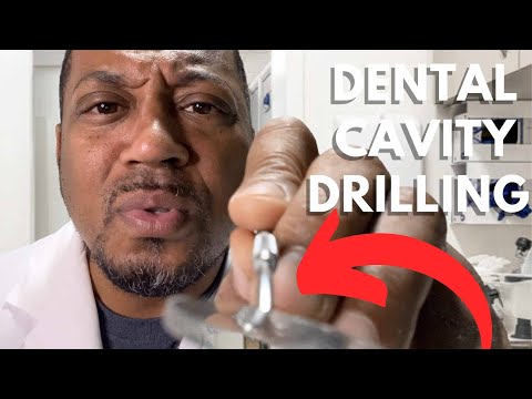 ASMR Dentist Role Play Cleaning DRILLS Teeth | ASMR Dentist Roleplay Dental Cavity Filling and Exam