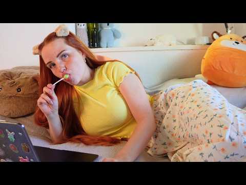 ASMR Background Sounds for Work & Study | Cozy Work Session 🍭| No Talking