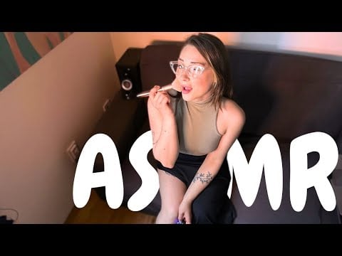 Sensitive ASMR On My Knees | Mic Pumping From Above by Trixie