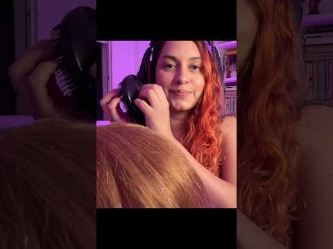 Te peino y quedas bella 🥰 #asmr #asmrcommunity #love #relax #mouthwhisper #youtubeshorts #friends