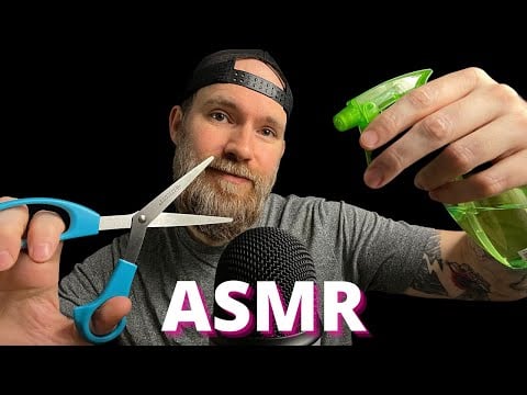 ASMR Salon Roleplay - Don't be Nervous About Your New Stylist - Sleep Inducing Haircut