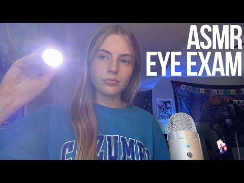 ASMR | 👀👩‍⚕️🔦 Eye Exam **Visual Triggers**