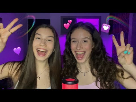 My Sister Tries ASMR 👭