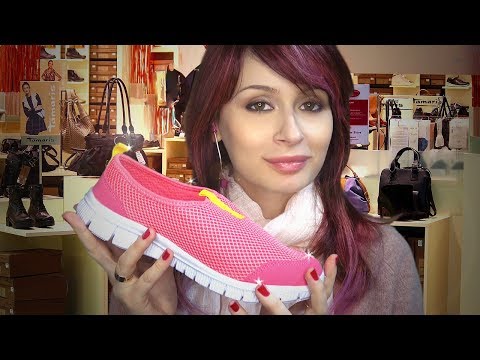 ASMR Roleplay RILASSANTE nel mio Negozio di SCARPE e BORSE!