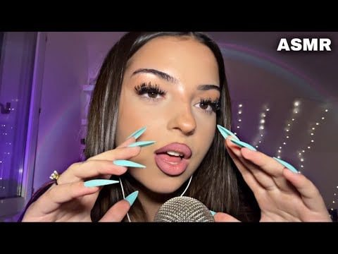#ASMR - MOTS DÉCLENCHEURS DOUX PROCHE DU MICRO 😴