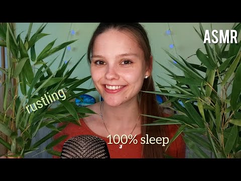 ASMR Help You Fall Asleep (Bamboo Rustling, No Talking)