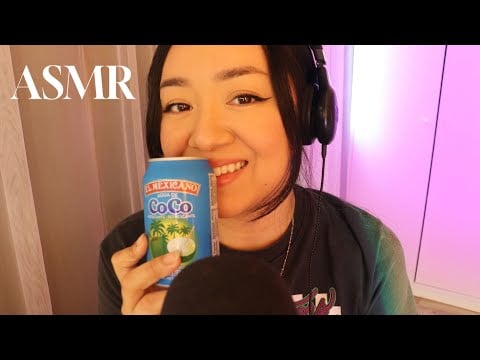 asmr mexican drinks 🇲🇽🧃 | lots of tapping sounds 