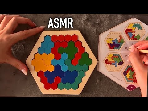 Fall Asleep in Minutes 😴 Slow Wooden Puzzle ASMR (Clicky Whispers)