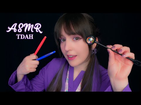 ⭐ASMR Test de TDAH 3🎧 [Sub] Examen de ATENCIÓN Para Dormir