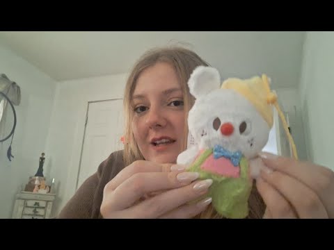ASMR- Plushies I Won🧸-Claw Zone and Arcades Stuffed Animals Haul- Show&Tell w Pictures Lofi Rambles 