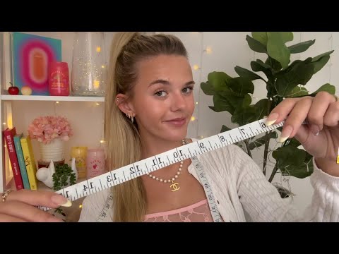 ASMR Measuring You From Head To Toe 📏🎨