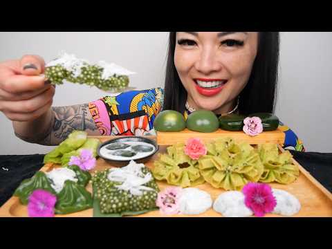 THAI DESSERT (ASMR EATING SOUNDS) NO TALKING | SAS-ASMR