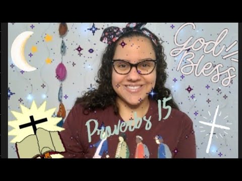 CHRISTIAN ASMR: BIBLE 📖 READING WITH OMY (PROVERBS 15) #18