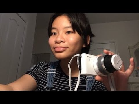 ASMR Photoshoot Roleplay (Tapping, Makeup, Hair Brushing, Accessories, Camera)