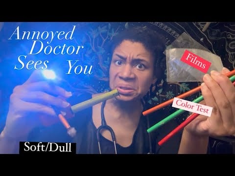 ASMR - Rude Doctor Assessment