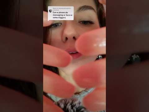 POV. You need a face massage 💆‍♀️ #asmr #shorts