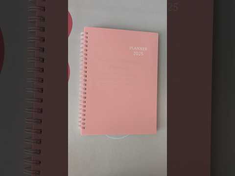 ASMR Tapping On A 2025 Planner #ASMR #Shorts