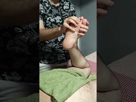 ASMR TURKISH FOOT MASSAGE  #massage #easyturkish #relax #foot #chiropractor #challenge