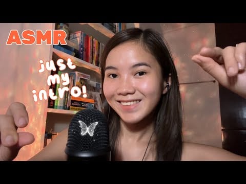 ASMR | Repeating My Intro ✨ | Sticky Sounds, Brushing, Mouth Sounds