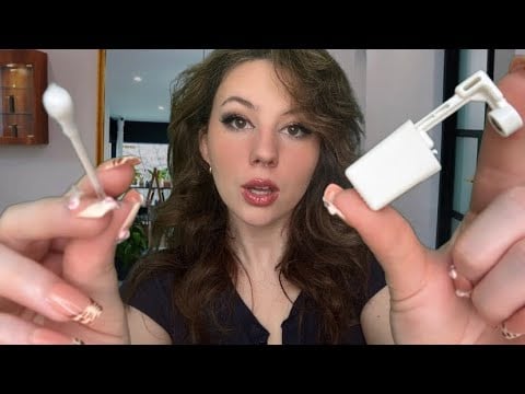 ASMR| Piercing Your Ears And Nose ✨ (piercing shop) 
